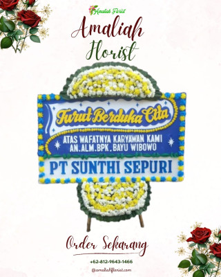 Papan Bunga Duka di Sadeng
