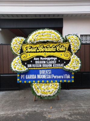 Papan Bunga Duka di Sadeng