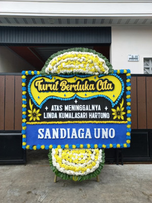 Papan Bunga Duka di Sadeng